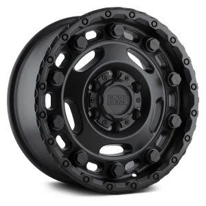 Black Rhino – GLACIER – Gunmetal – 17″x8″ 35mm – All weather Wheels – 1780GCR356140M12